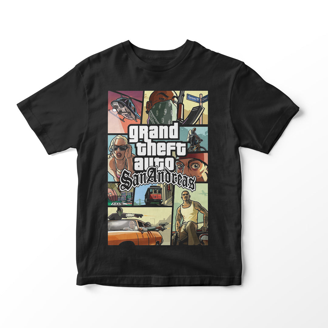 GTA San Andreas Poster Majica